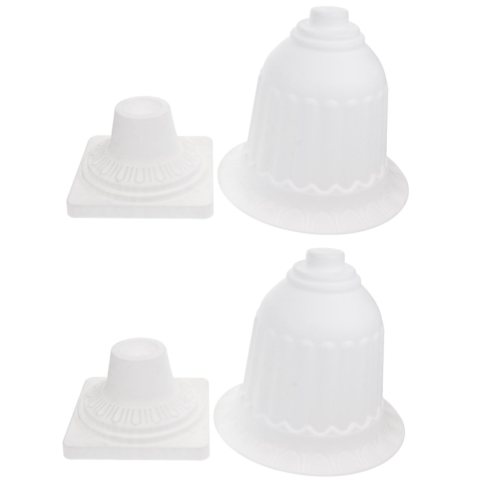 Pots de fleurs étanches et anti-UV blancs Homoyoyo résistants aux intempéries