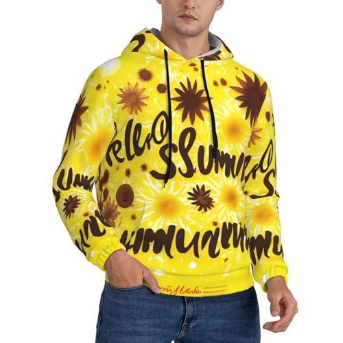 Sweat à capuche imprimé Hello Nice Sunshines pour illuminer vos journées