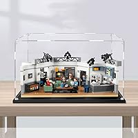 Vista 3 de Vitrina acrílica para ideas 21319 Friends Central Perk and Ideas Seinfeld 21328 coleccionables, cajas de acrílico para exhibición de protección a
