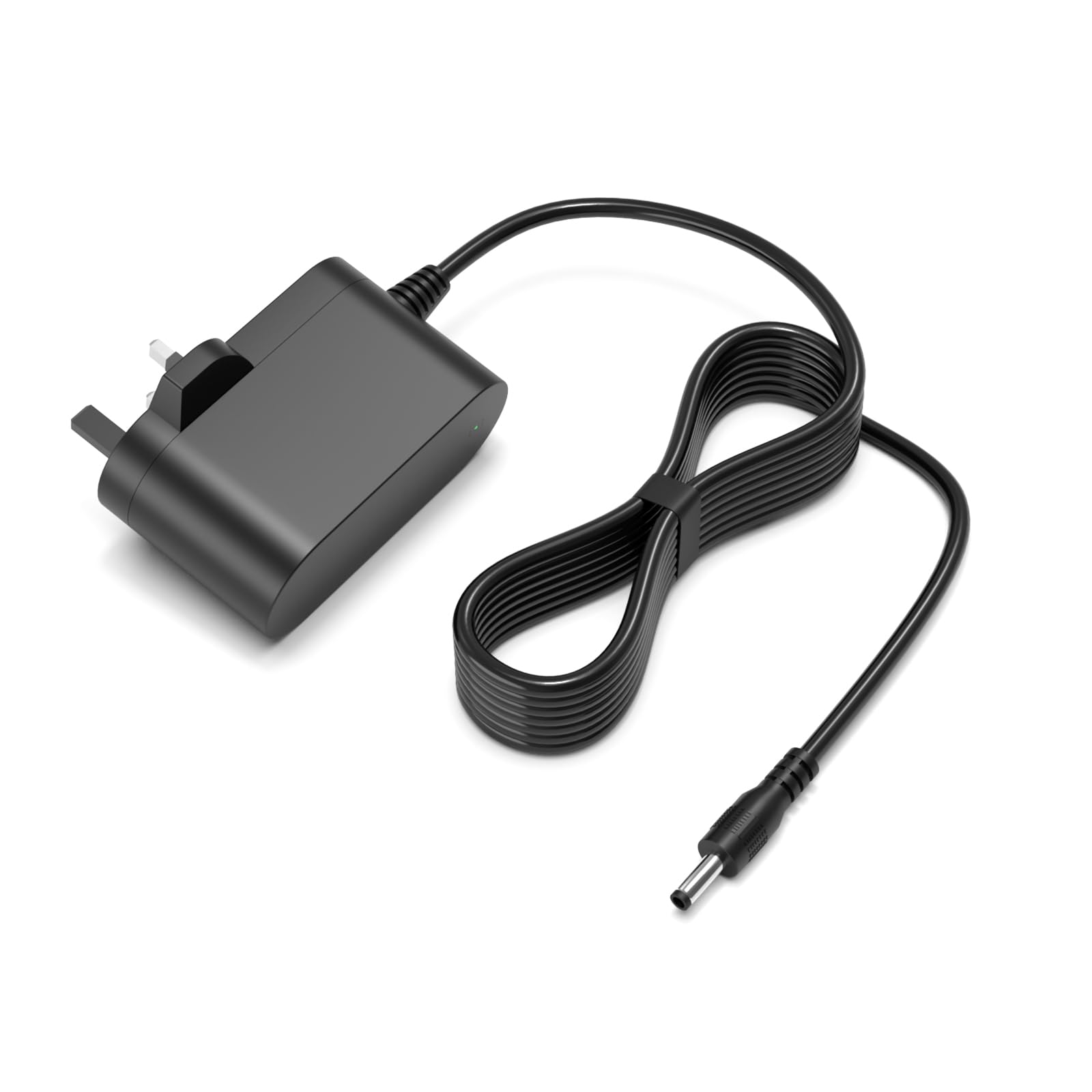 Qurzou 12V Charger for Ride On Car, 12 Volt Battery Charger Adapter for Electric Ride On Toys, SUV Jeep Battery Power Supply with LED Indicator (UK Plug)