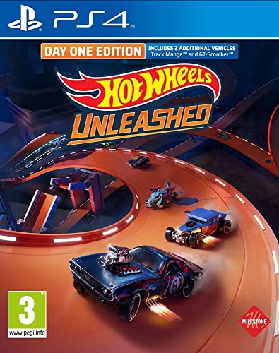 Hot Wheels Unleashed PS4 simulation course arcade multijoueur manette salon
