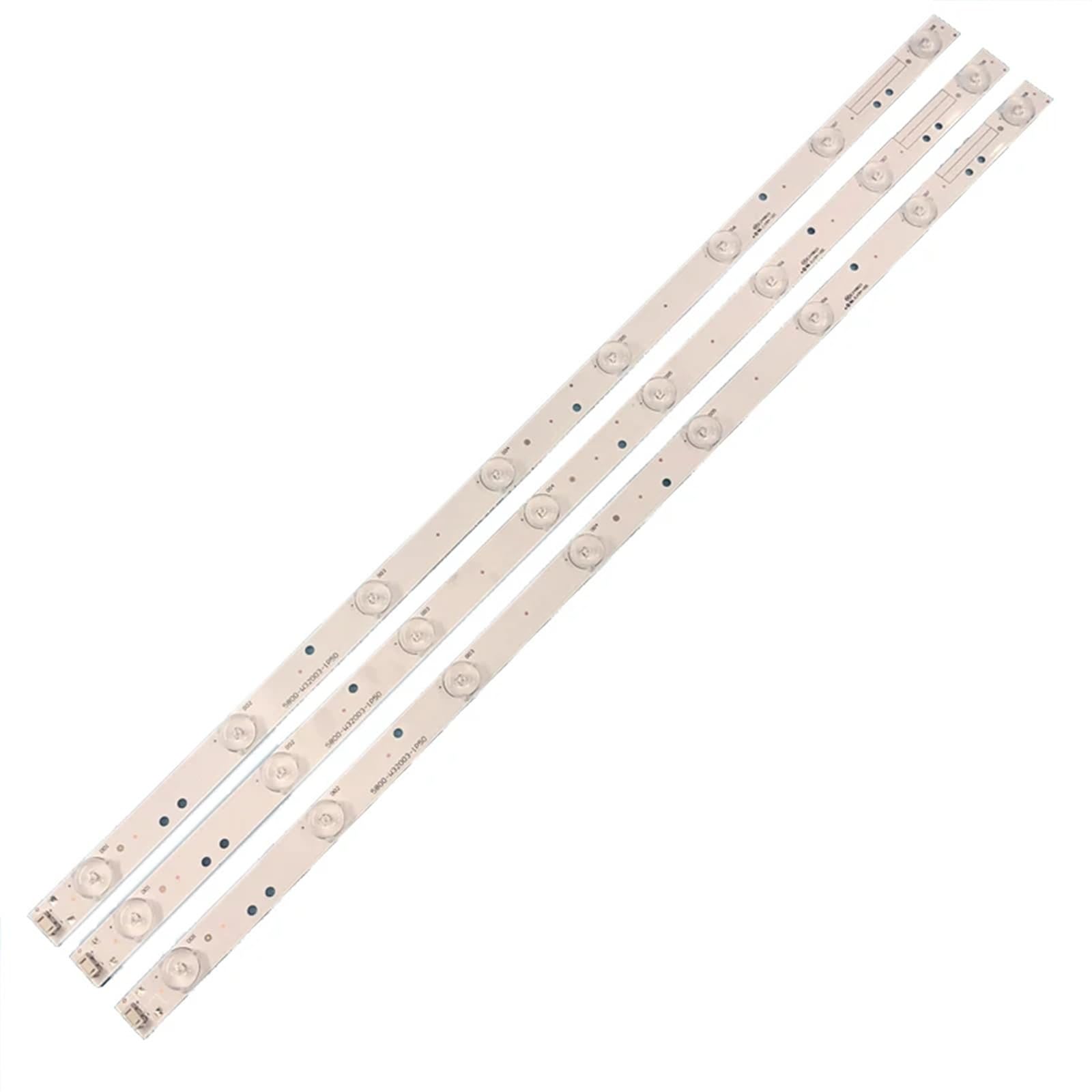1 Set = 3 Pezzi 8 Strisce di retroilluminazione LED TV LED 32'' 3X8 32E350E 32E320W 32E310C 5800-W32003-1P50 606mm
