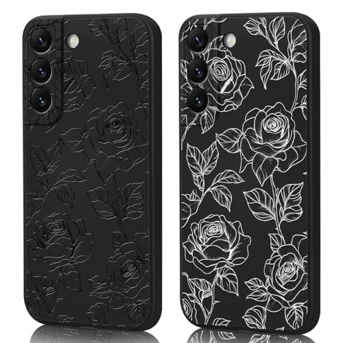Coque Samsung S21 fleur pour le quotidien lot de 2 protections souples et élégantes
