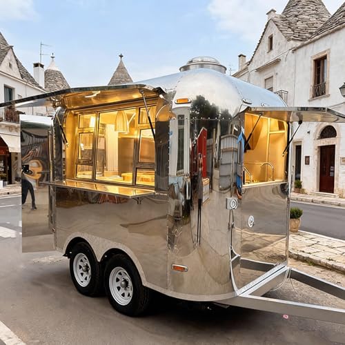Concession Compact Food Trailer and Food Truck Kit – Essential Stainless Steel Setup, Perfect for Hot Dog Operations