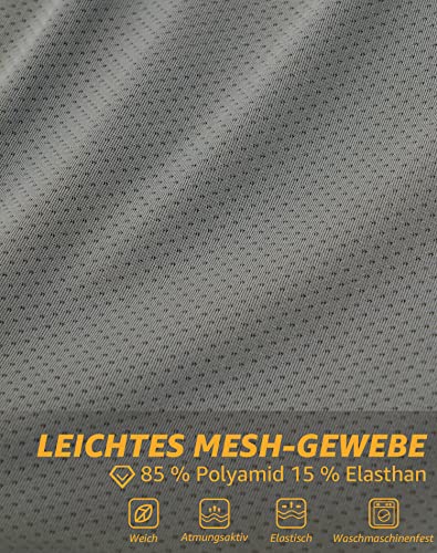 INNERSY Boxershorts Herren Lang Mesh Männer Unterhosen mit Eingriff Weiche Retroshorts 3er Pack - Image 6