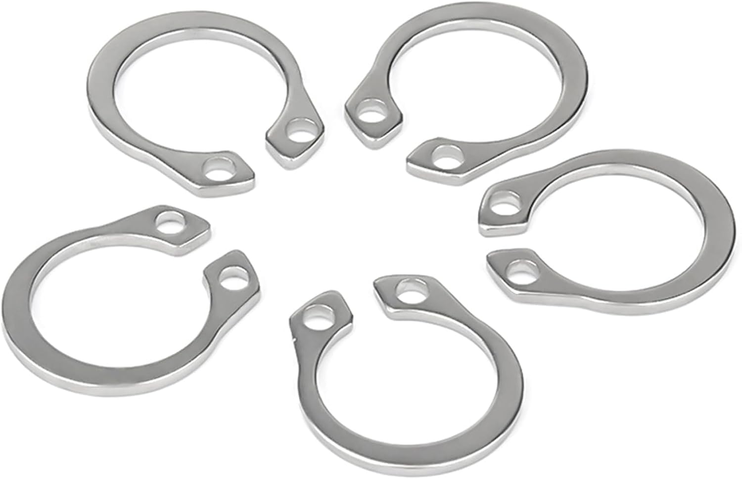 Clip Rings, 5 Pcs 304 Stainless Steel Retaining Shaft Snap, External Circlips 75-85Mm(85mm)