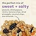 Snak Club Tropical Trail Mix with Peanuts, Dried Papaya, Raisins, Banana Chips, Dried Pineapple, Coconut Chips, and Almonds, Gluten-Free and Kosher Snack, 24 oz Resealable Bag