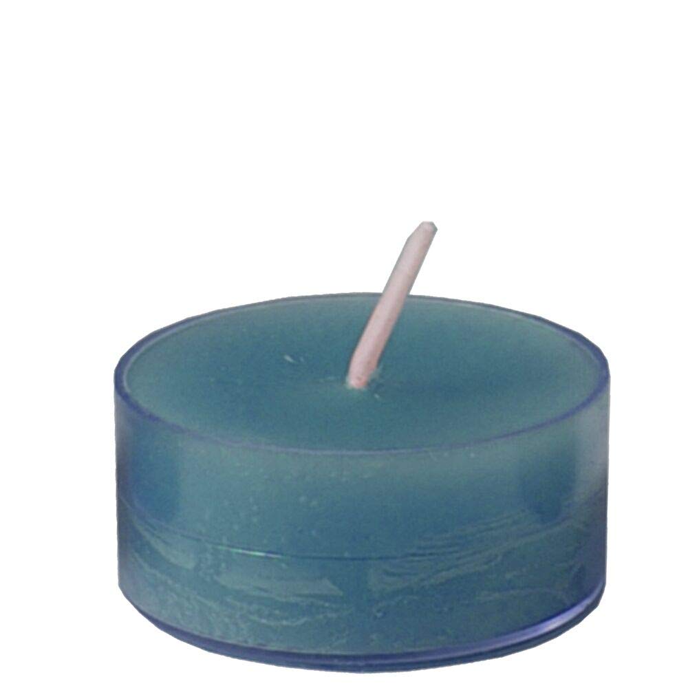 Spaas 10 x 12 lumini profumati in Confezioni Piatte, ± 4,5 Ore, Mela e