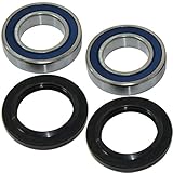 Caltric SWING ARM BALL BEARINGS & SEALS KIT Fits HONDA ATC200X ATC-200X 1983-1985