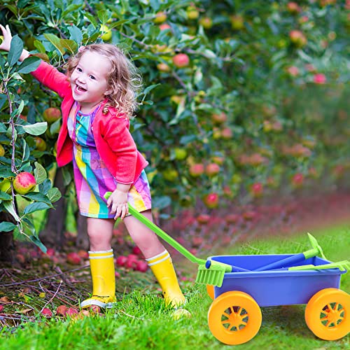 deAO Carretilla y Herramientas de Jardín para Niños y Niñas Juego de Botánica y Jardinería Infantil Conjunto Incluye 10 Accesorios y 4 Macetas