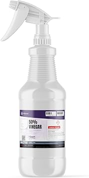 Alliance Chemical 50% Vinegar - Concentrated Industrial Strength - 1 Quart Spray Bottle