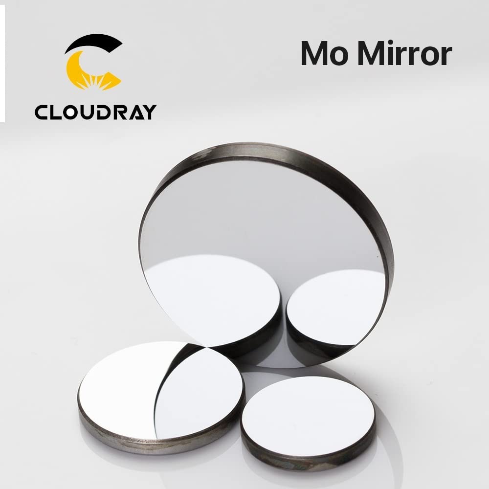 Laser Reflector Mo Mirror Dia 15 19.05 20 25 30 38.1mm Thickness 3mm 1Pcs Custom-Made for CO2 Laser Machine(30mm)