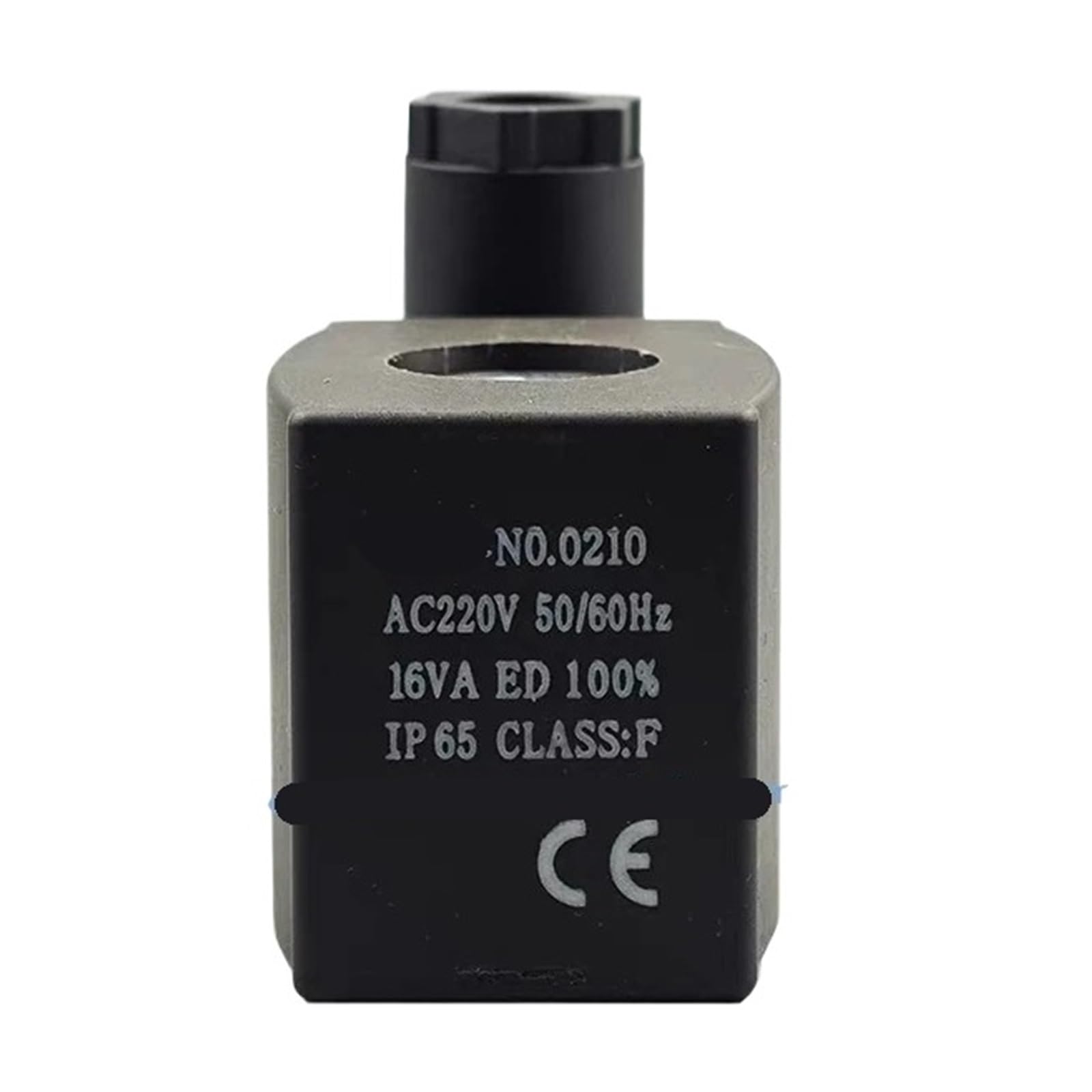 TYHUJKKL NO.0210 DC12V DC24V AC24V AC110V AC220V AC380V Lnner Hole 13mm, Height 42mm Solenoid Valve Coil(DC24V)