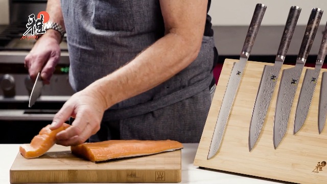 Amazon.com: Miyabi Light Brown Block 5000MCD67 8-pc Knife Block