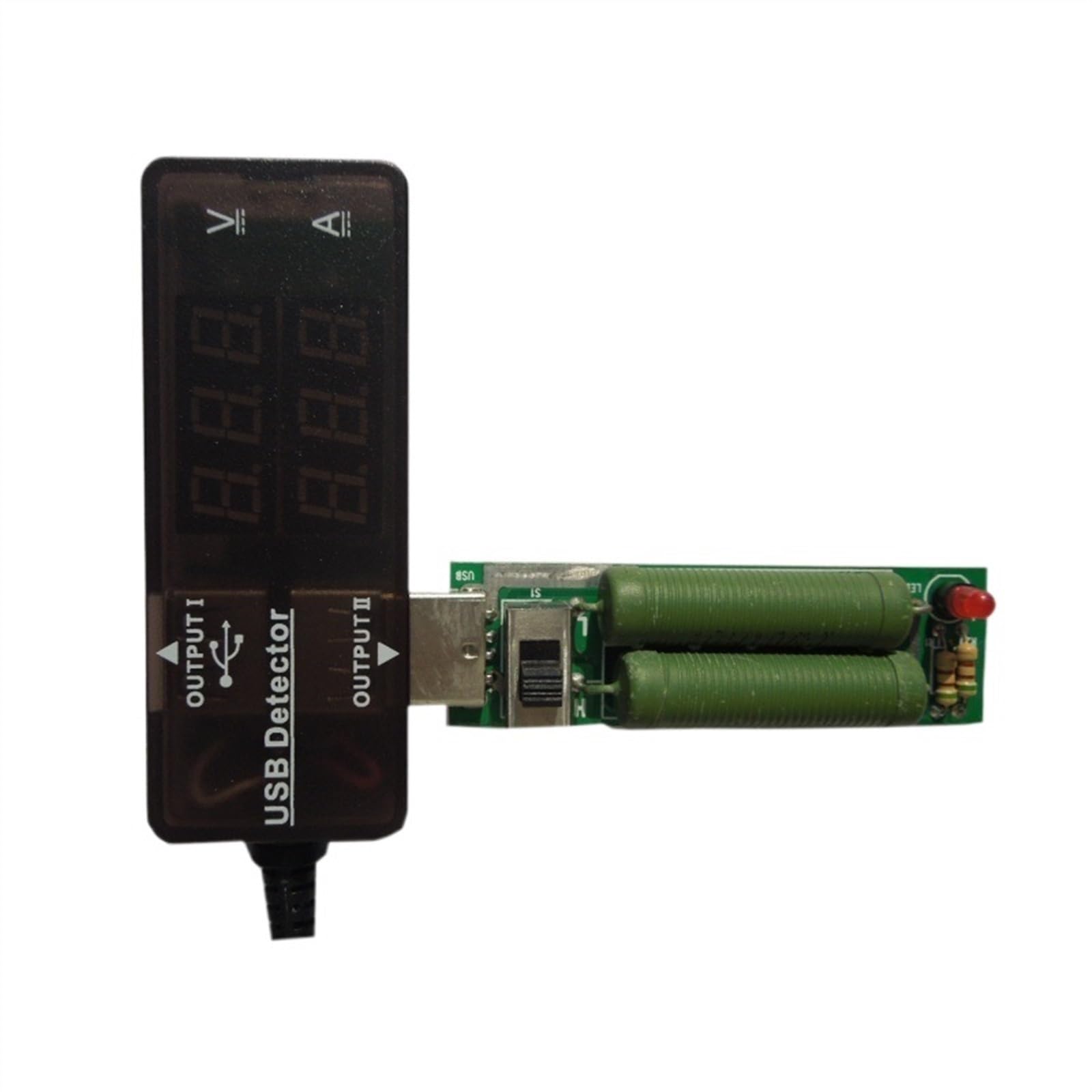 10pcs Load Resister USB Detector Capacity Tester 0.5A 1A 1.5A 2.5A Resister Voltage Current Meter USB Tester DC 5V Resister (Color : 5V Resister 1-2A)