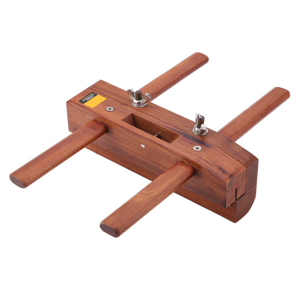 Cepillo de mano profesional Adfaga de doble mango de palisandro con filo afilado para proyectos de carpintería y fabricación de muebles. 755 g. Construcción de acero y palisandro.