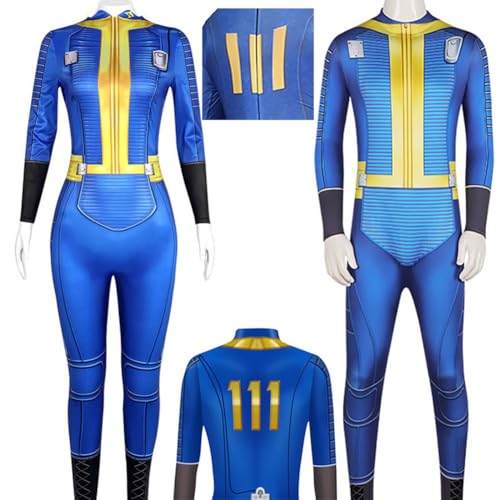 Lkmieos Lucy 33 Cosplay Jumpsuit Lucy Costume Full Set Uniform for Unisex Adult(Jumpsuit111,M)