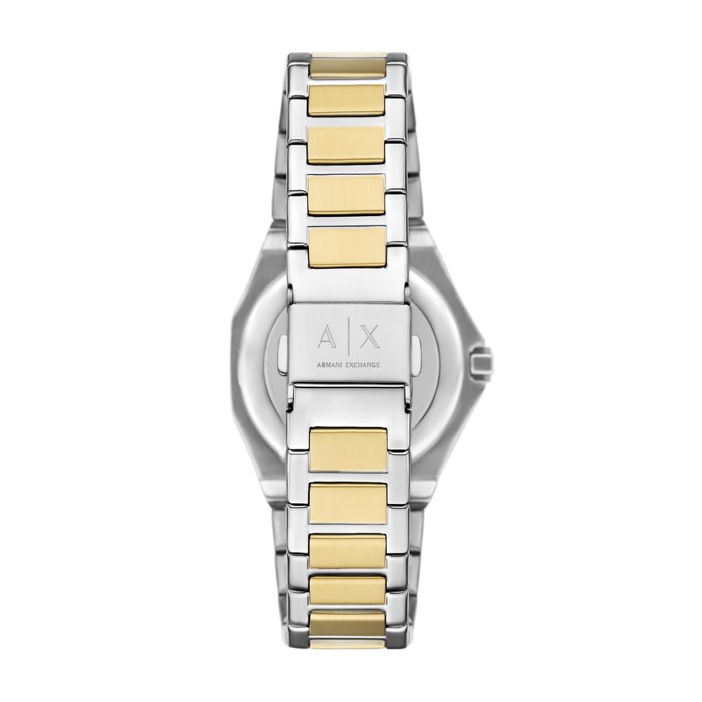 Cronografo donna Armani Exchange Andrea AX7161SET cassa e cinturino in acciaio