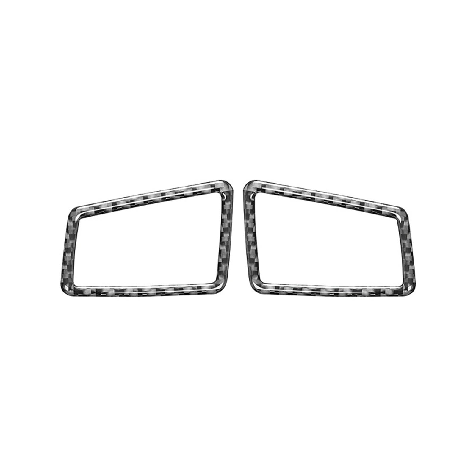 Car Interior Moulding Trim for BMW 3 Series E90 2005-2012 Accessories Interior Car Dashboard Air Outlet Decoration Frame Trim Cover Stickers Interior Accessories(Black,LHD)