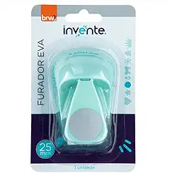 Furador de Papel e Eva Pequeno 25mm BRW Círculo