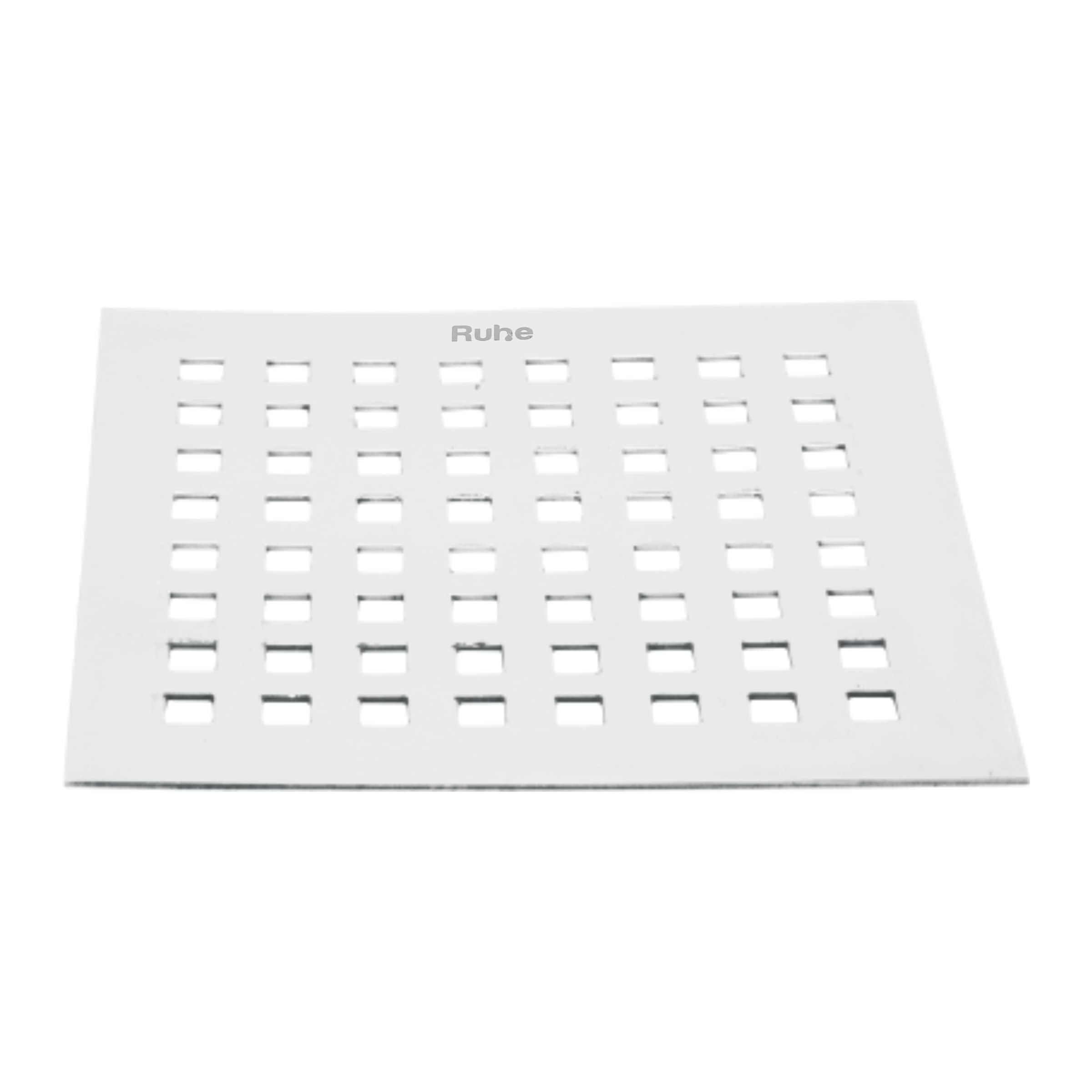 Ruhe® Palo Grating Square Floor Drainer | 6 x 6 inches Stainless Steel Palo Grating Square Floor Drain (Pack of 1)