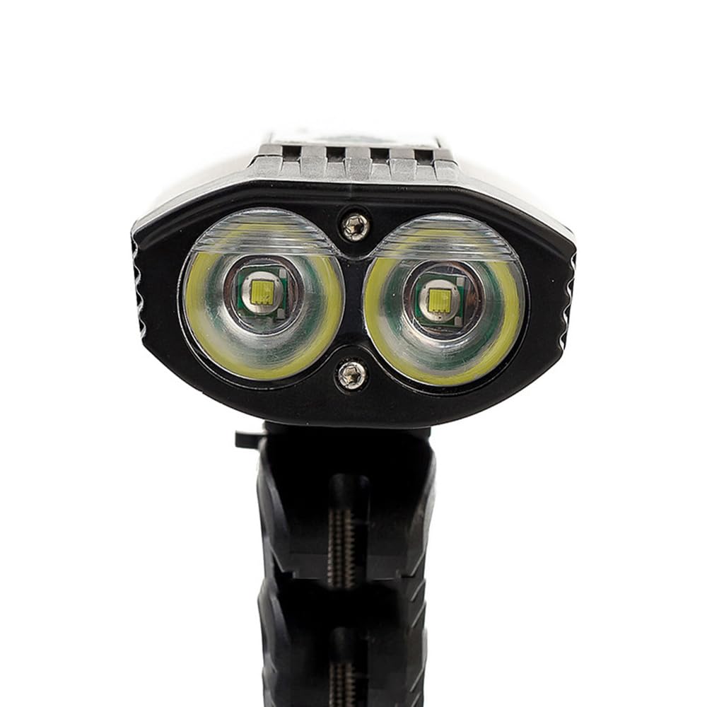 Éclairage Avant de vélo Rechargeable par USB 4000 mAh, Ultra-Lumineux, Facile à Installer, pour vélo de Route et VTT.