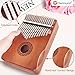 Genround Kalimba Thumb Piano & Finger Instrument Bundle, 17 Keys & 8 Keys Piano with Beginner's Study Instruction, Portable Thumb Piano for Kids and Adults, Includes Tuning Hammer