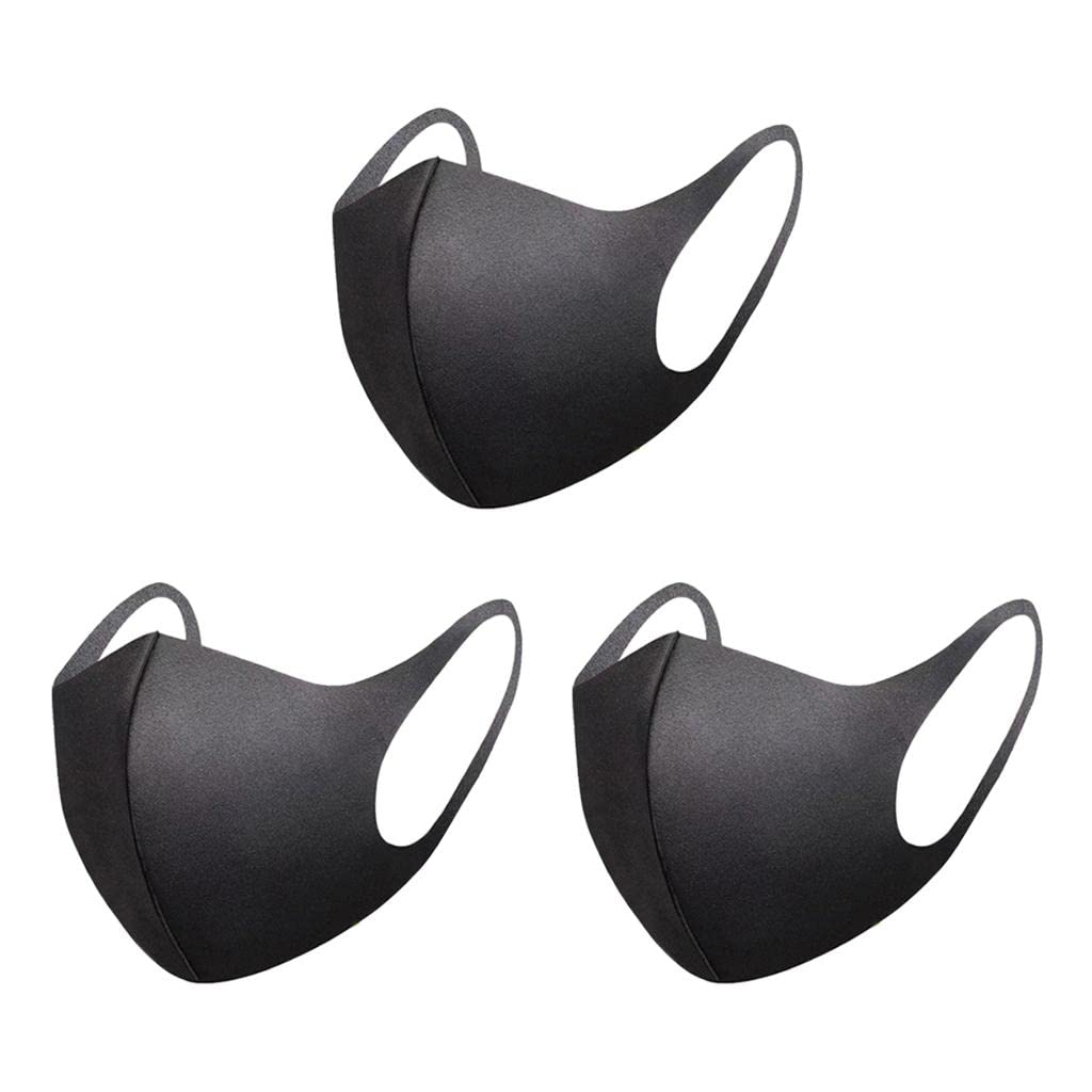 MYADDICTION 3pc Pollution Mask Washable Mask with Earloop Breathing Outdoor Adult Kid-image-23