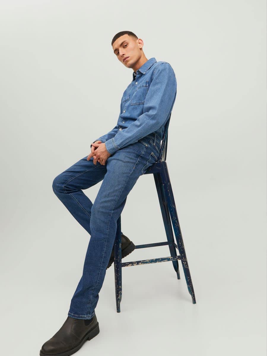 JACK & JONES Jjiclark Jjevan Jos 298 Lid Noos - Dżins Mężczyźni