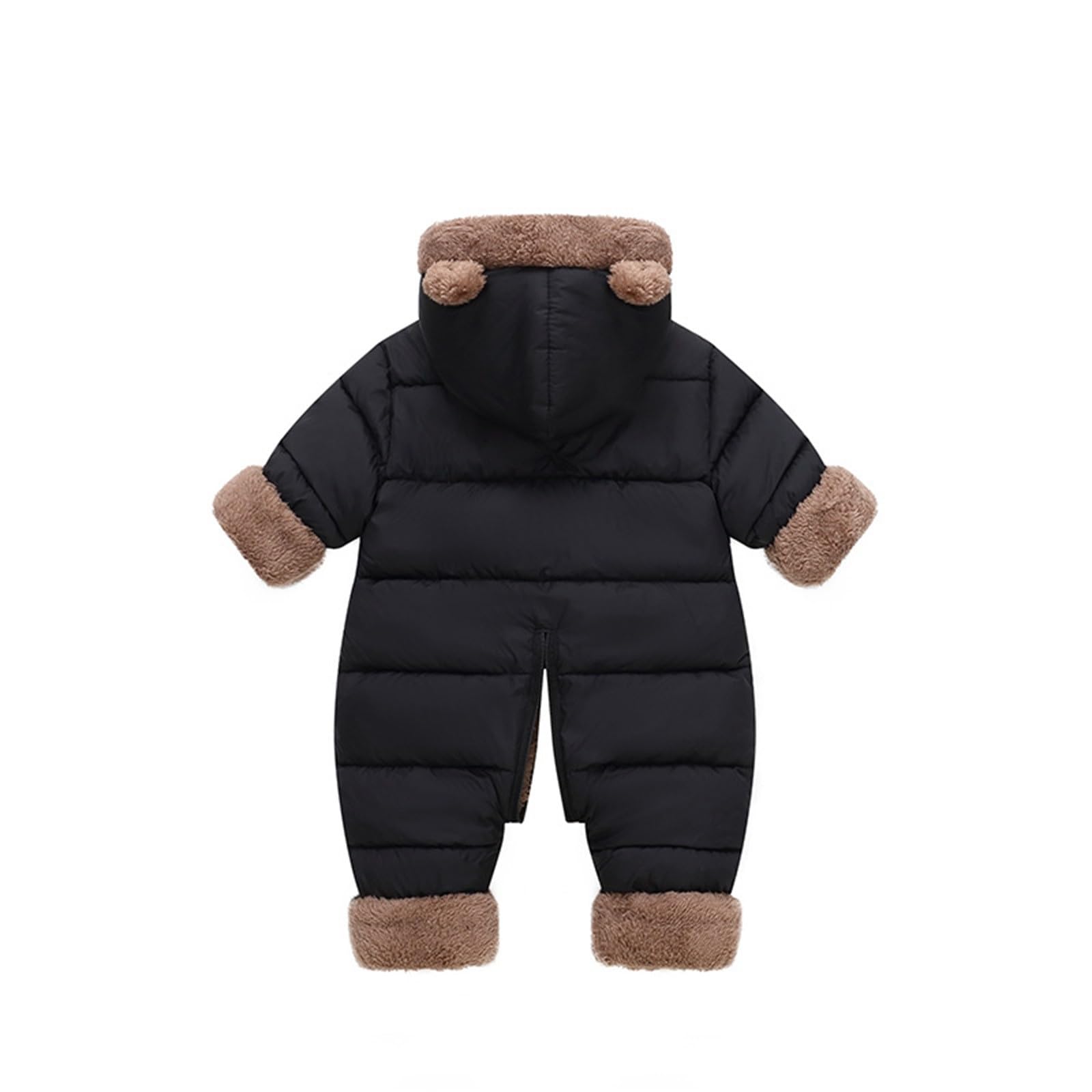 Generisch Combinaison de neige pour bébé garçon et fille - Combinaison d'hiver avec vêtements d'extérieur chauds pour tout-petits