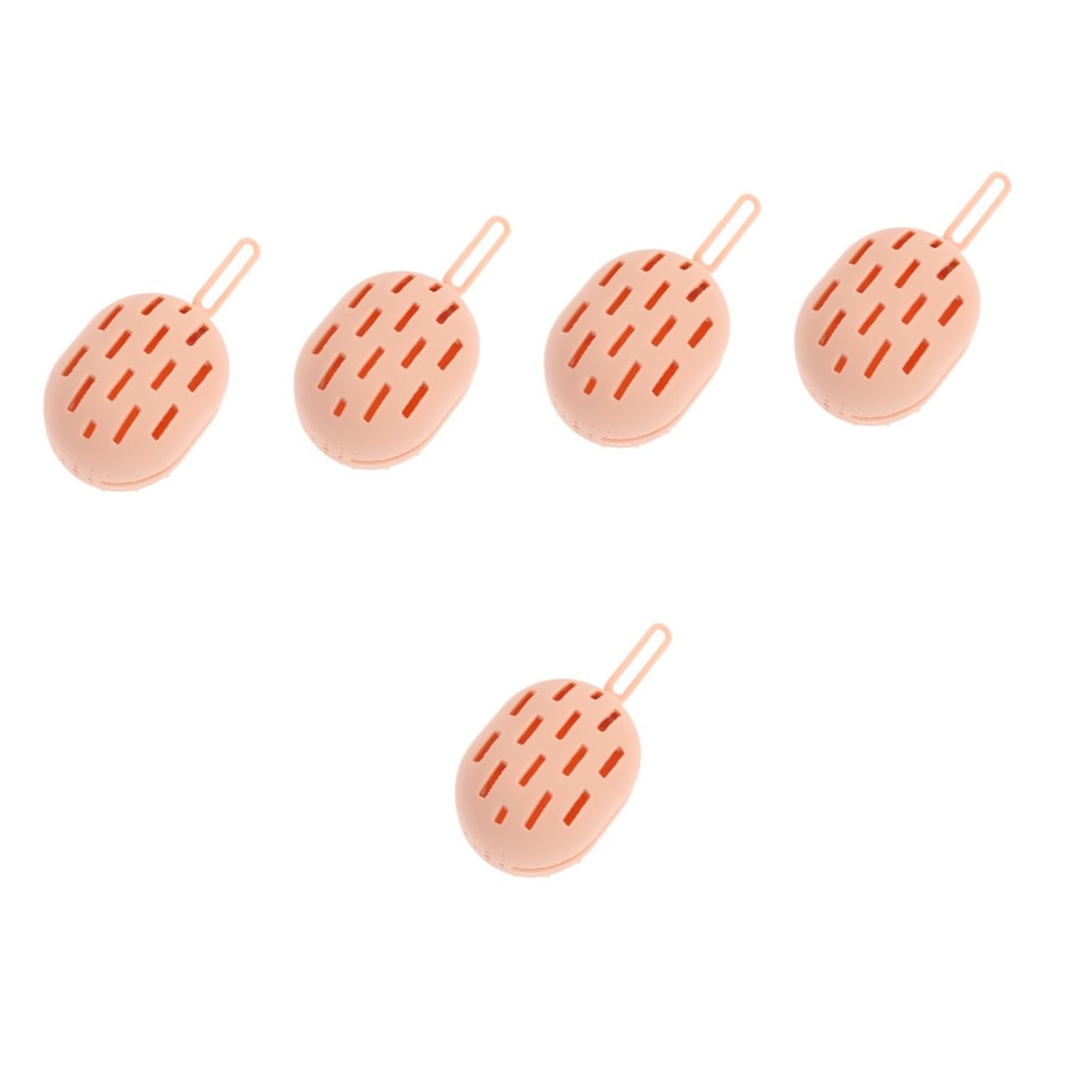 Beaupretty 5piezas Estuche De Viaje para Esponjas De Maquillaje Caja De Almacenamiento y Ligera Diseño De Orificio Organizador Práctico para Cosméticos