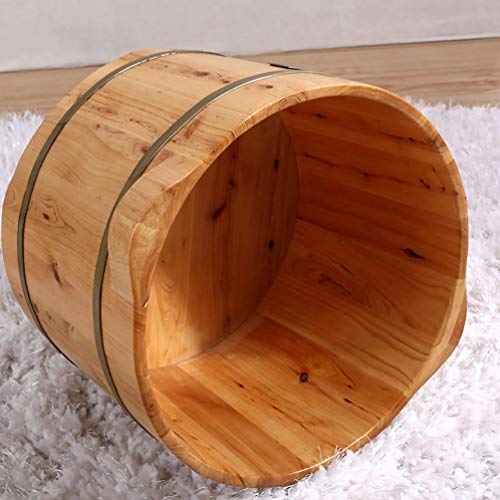 Cubeta de baño de pies de madera para adultos miniatura 2