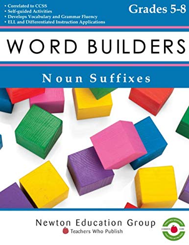 Word Builders Noun Suffixes: Group, Newton Education, Adcock, Deborah ...