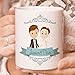 masqueprecios Taza cerámica Desayuno Testigo de Boda Regalo Detalle Novios Imagen de masqueprecios Taza cerámica Desayuno Testigo de Boda Regalo Detalle Novios
