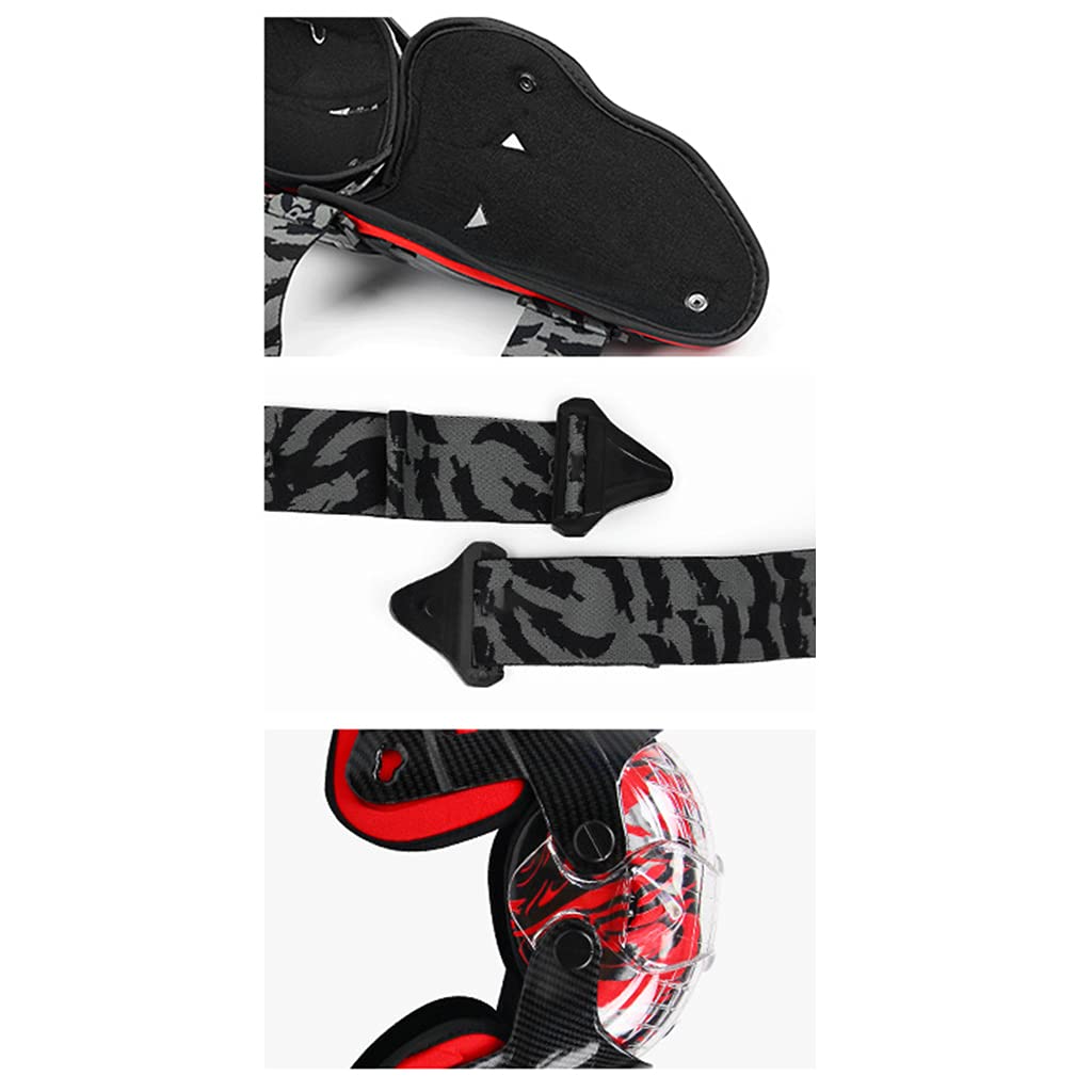 1 paire de genouillères pour skateboard, skateboard, cyclisme, patinage, scooter, vélo pour enfants/adultes