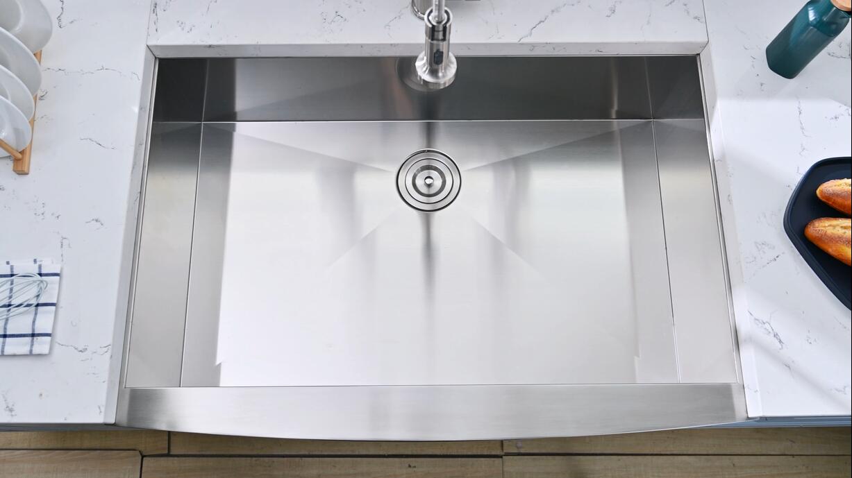 VCCUCINE Farmhouse Sink, 30 Inch Stainless Steel Farmhouse