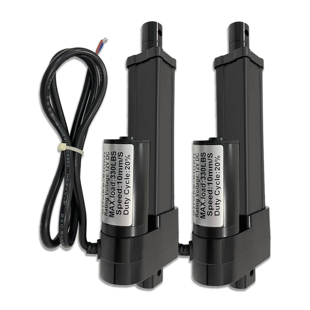 2" (50mm) Stroke 12V Silent Electric Linear Actuator Black — Amazon image 8