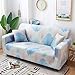DYB&home Housse De Canapé Tissu Extensible 1/2/3/4 Seater Eater Slipcovers De Tissu De Polyester De Jacquard d'impression De Couleur Art pour Le Fauteuil, Divan, Protecteur De Meubles Antidérapant
