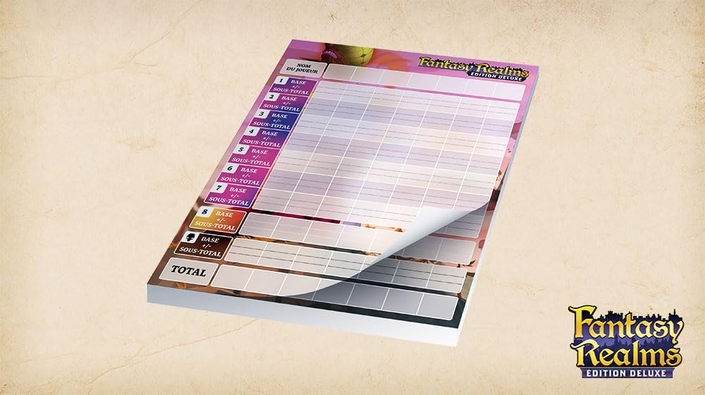 Don't Panic Games | Fantasy Realms édition Deluxe | Jeu de société | À partir de 14 Ans | 3-6 Joueurs | 20 Minutes