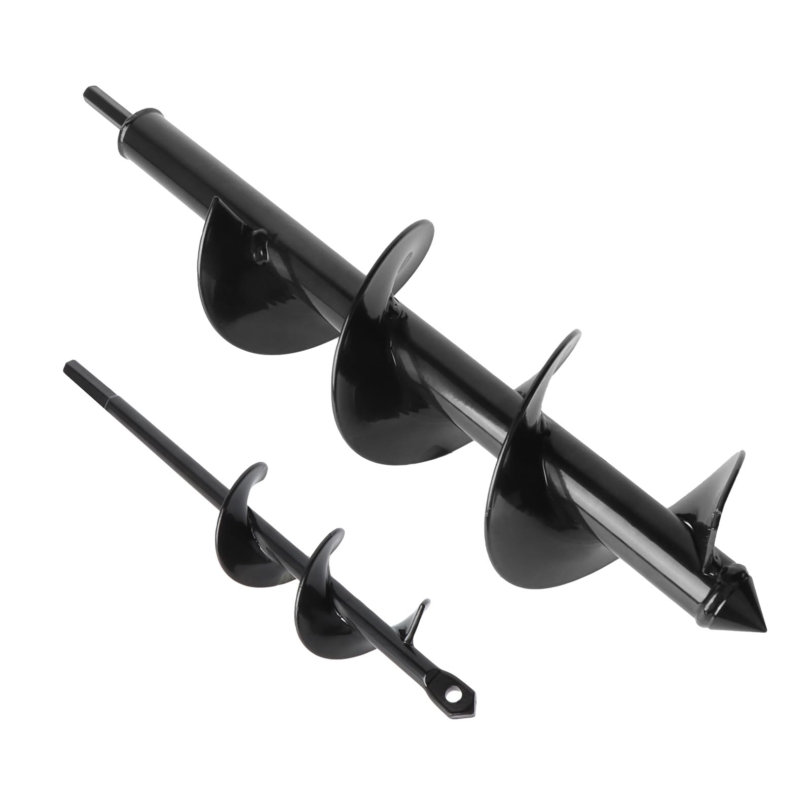 Garden Drill Bit for Planting 10x40cm/4x22cm, Bulb Planting Auger, Fence Post Digger Tool, 3/8" Hex Drive