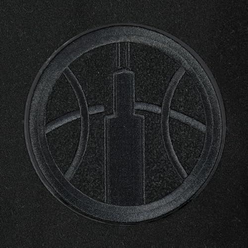 Image of Pro Standard Womens WNBA Classic Triple Black Varsity Jacket