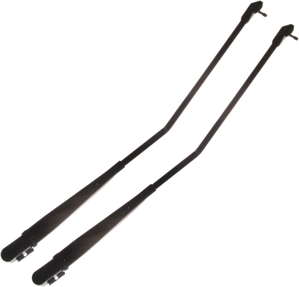 TRQ Windshield Wiper Arm Pair Set Kit | For Chevy GMC Suburban 1500 Yukon Pickup Truck
