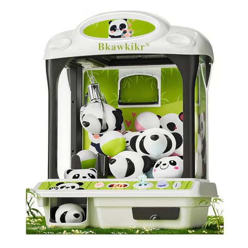 Bkawkikr クレーンゲーム おもちゃ クレーンゲーム オモチャ パンダ可愛なデザイン 知育玩具 強力なグリップ 卓上ゲーム USB充電式 電池式 クレーンゲーム家庭用 の商品画像 8