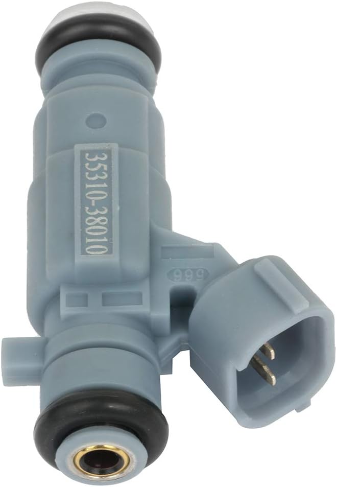4 Holes 4Pcs Fuel Injector Replace 35310-38010 SCITOO Automotive Engine Fuel Injector fit for Hyundai for Santa Fe/for Sonata,for Hyundai for XG350,for Kia for Amanti,for Kia for Optima/for Sedona