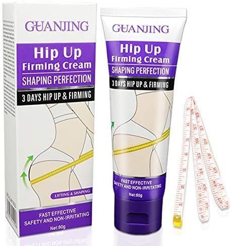 PHEGOFYA Hip Up Firming Cream Butt Enhancement Cream, Tight Hip Curve Butt Lifting Cream with Rope Ruler Cellulite Cream Plump Butt Firming for Women