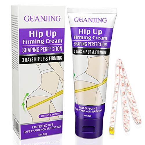 Hip Lift Up Cream Butt Enhancement Cream, Tight Hip Curve Butt Lifting Cream with Rope Ruler Cellulite Cream Plump Butt Firming for Women
