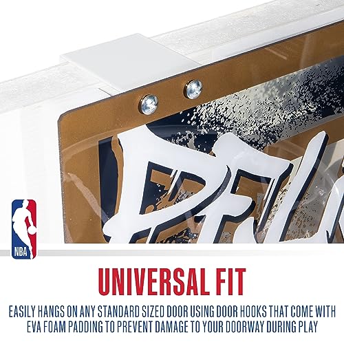 Franklin Sports NBA Over the Door Basketball Hoop - New Orleans Pelicans - image 5