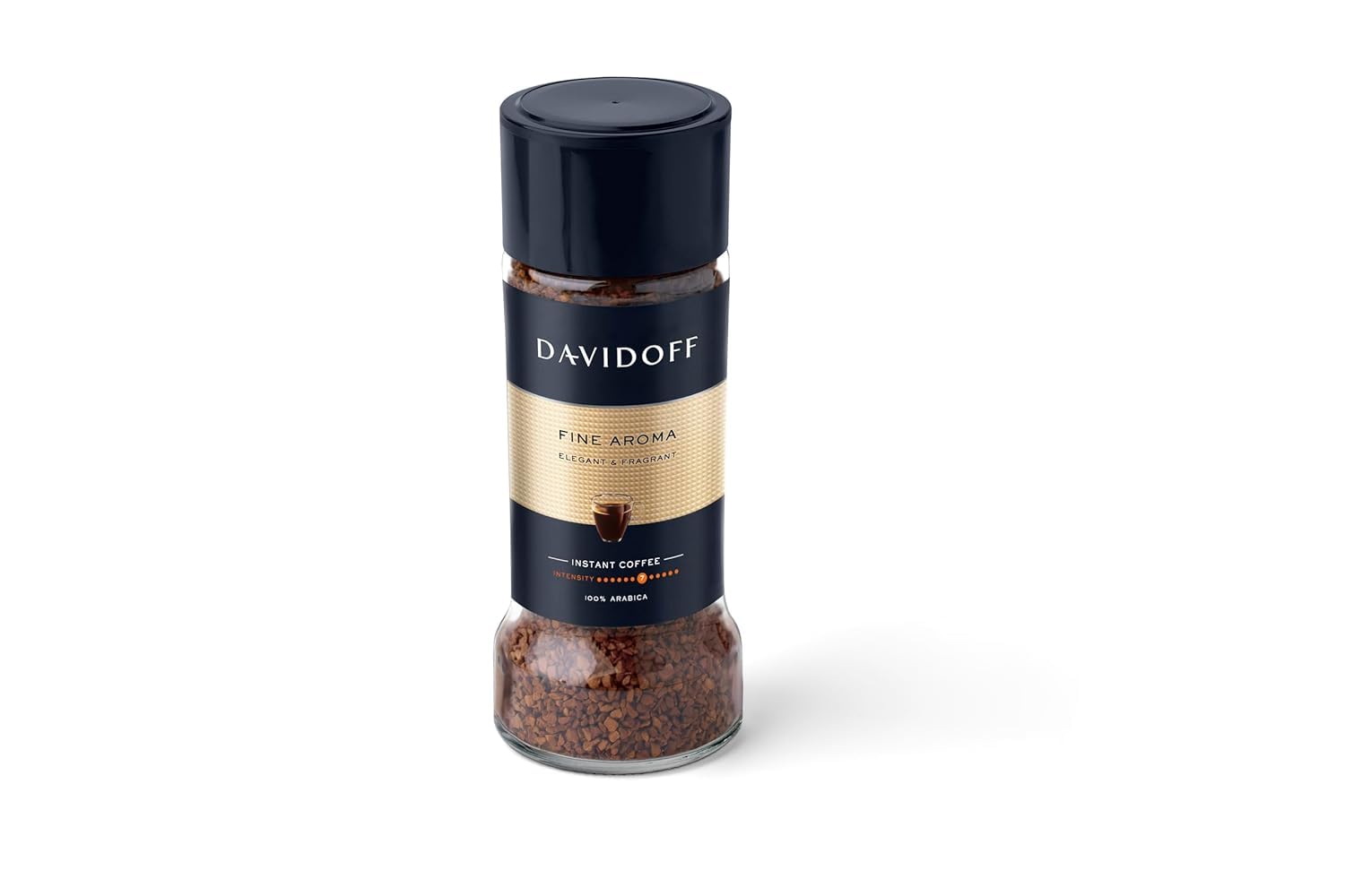 Davidoff Fine Aroma Instant Coffee 100% Arabica 7/12 Intensity, 90g, Glass Bottle-picture-11