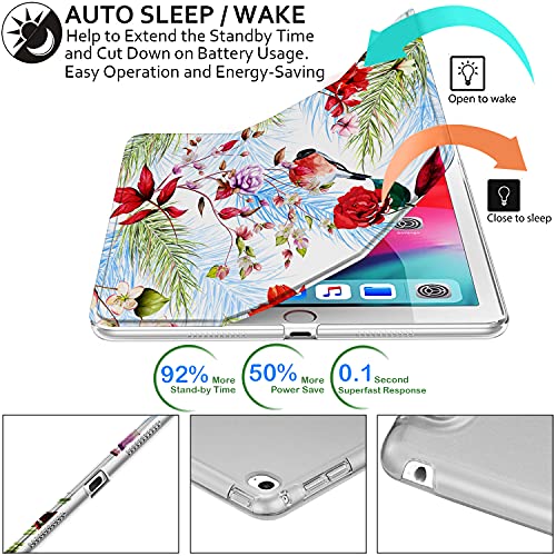 Image of DuraSafe Cases for iPad 9.7 inch Air 2nd Gen 2014 Case A1566 MGLW2LL /A MGL12LL /A MH0W2LL /A A1567 MGKM2LL /A MH182LL /A MGKL2LL /A MGTY2LL /A MH1J2LL /A MGTX2LL /A MH2V2LL /A MH2W2LL /A MH2U2LL /A - Flowers