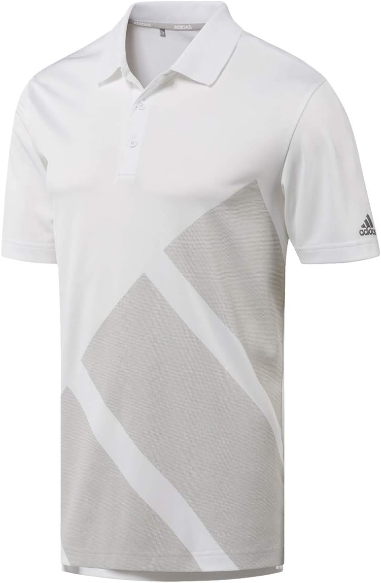 adidas Mens Bold 3-Stripes Polo